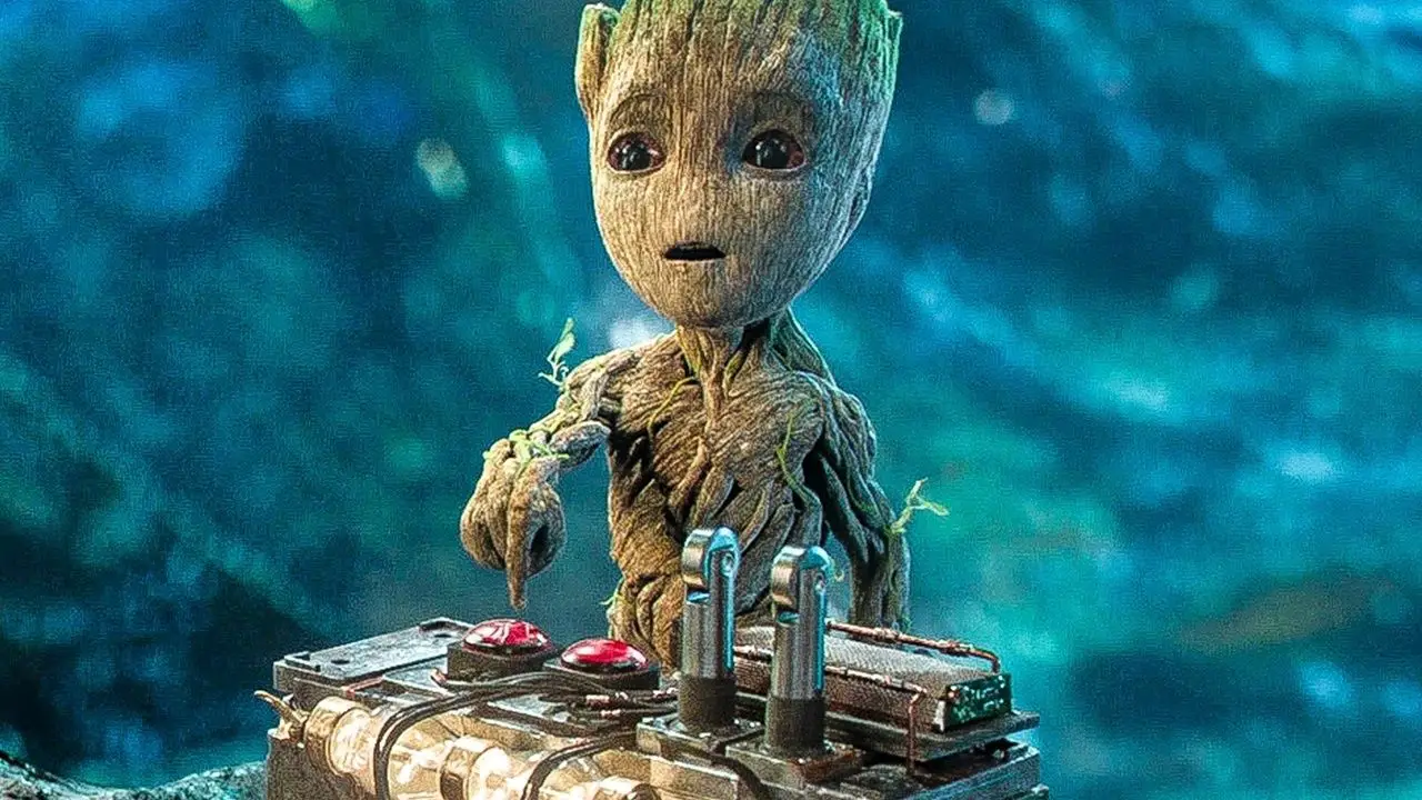 groot on a bomb