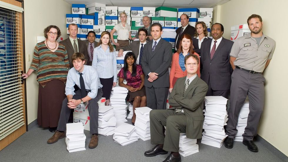 Cast photo of THE OFFICE
