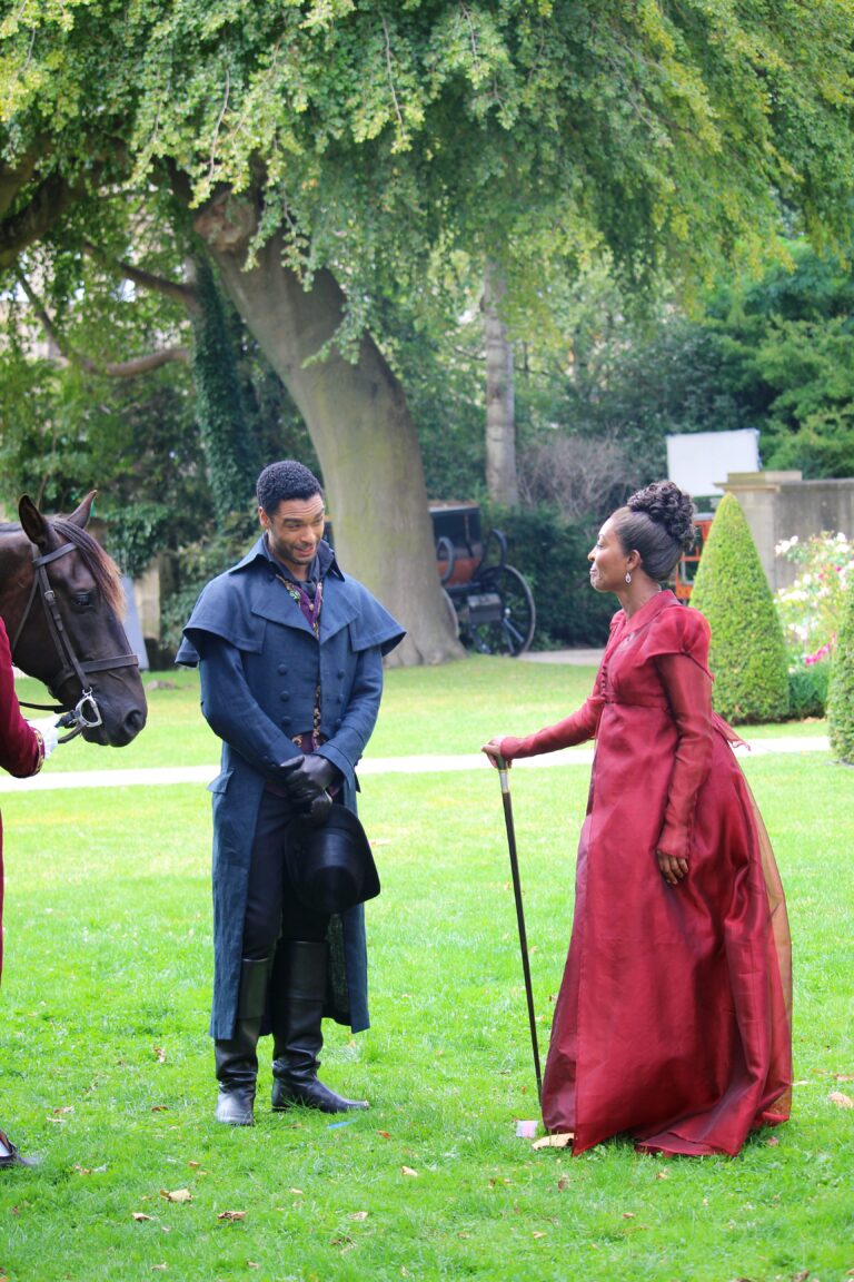 This Haunts Me: The Empire Waist Dresses in “Bridgerton”