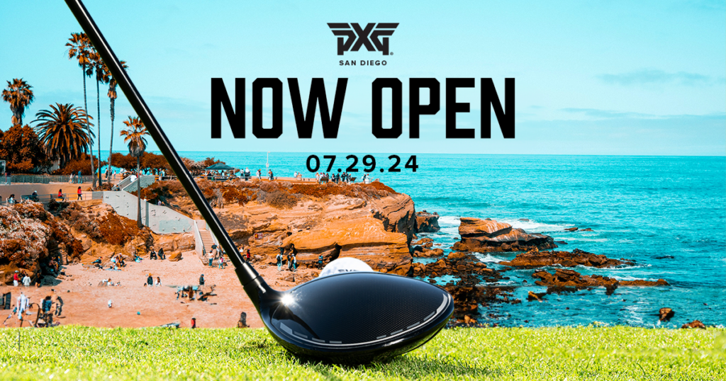 California Dreaming 🌅 New PXG Store Is Now Open In San Diego