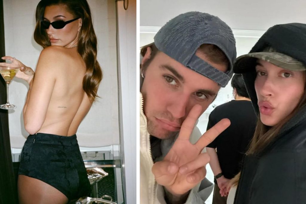 Hailey Bieber Goes Topless on Instagram as Divorce Rumors Swirl Again