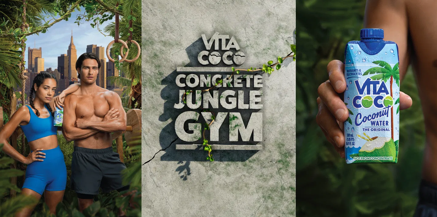 NYC’s Hottest Fitness Pop-Up: Vita Coco’s Concrete Jungle Gym Lands in Domino Park