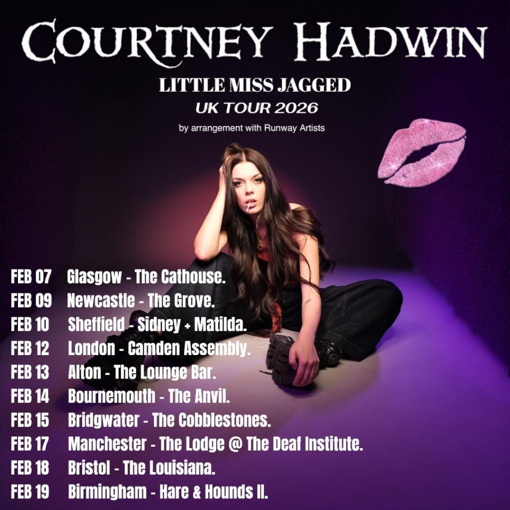 Courtney Tour Dates poster