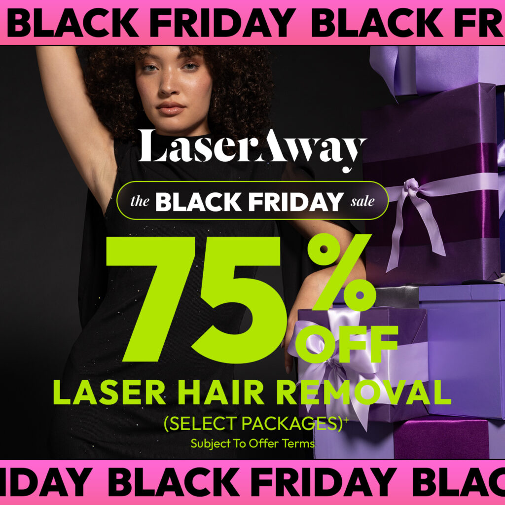 Lasers Promo Code LaserAway’s Black Friday Sale Is Wild — 75% Off Laser Hair Removal ...