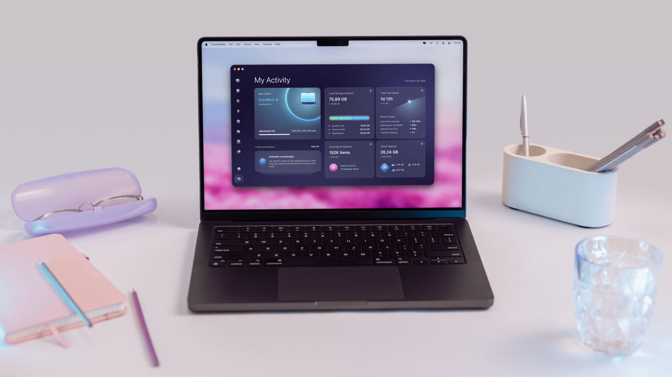 Your Mac Is Hot, Slow, And Begging You To Close Something. Try CleanMyMac Free For 7 Days