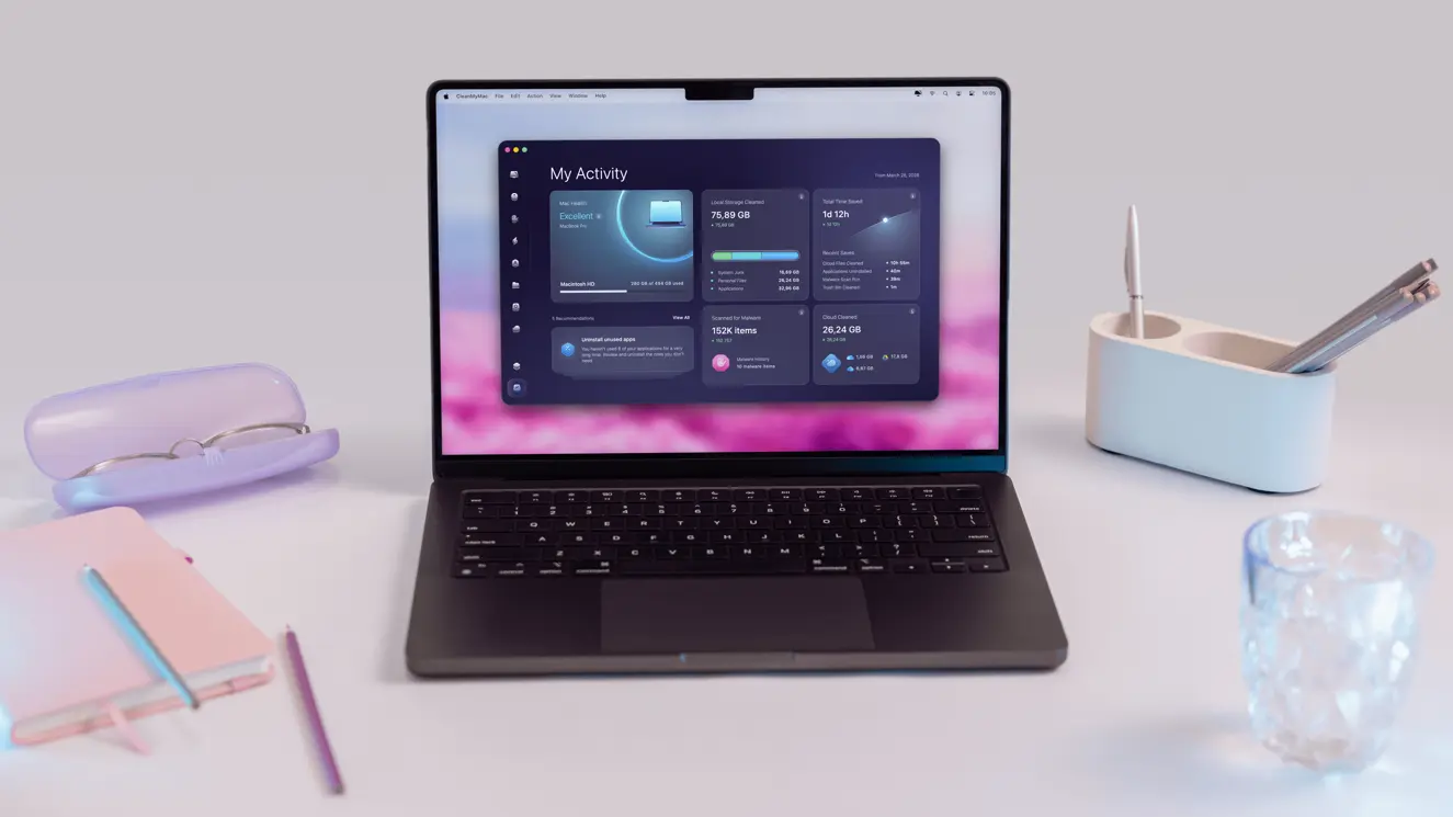 Your Mac Is Hot, Slow, And Begging You To Close Something. Try CleanMyMac Free For 7 Days