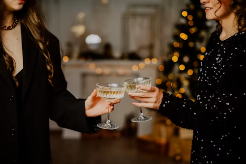 How to Wear a Cocktail Dress in Winter Without Freezing